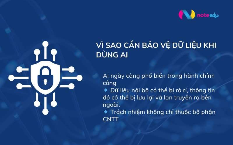 Các biện pháp bảo vệ dữ liệu khi dùng AI