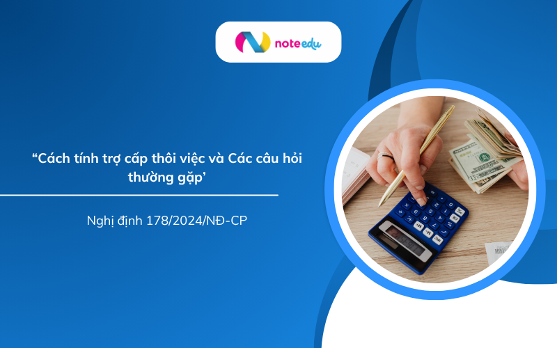 cách tính trợ cấp thôi việc theo nghị định 178