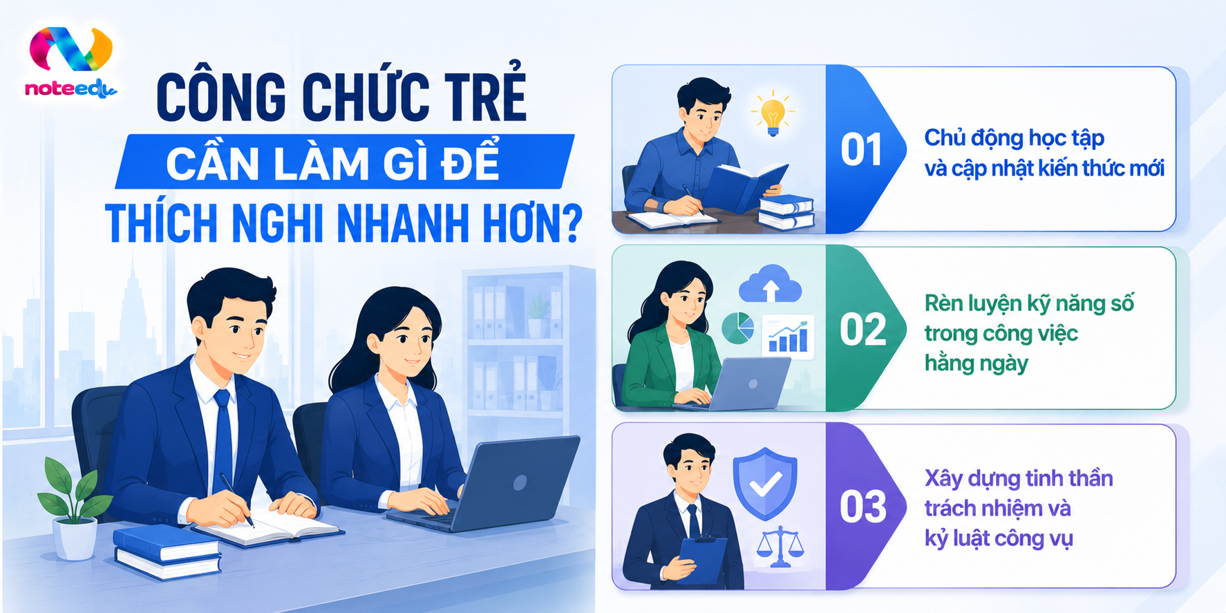 Công Chức Trẻ Cần Thay Đổi Gì Để Thích Nghi Với Nghị Định 335/2025/NĐ-CP? 5 Công Chức Trẻ Cần Làm Gì Để Thích Nghi Nhanh Hơn?