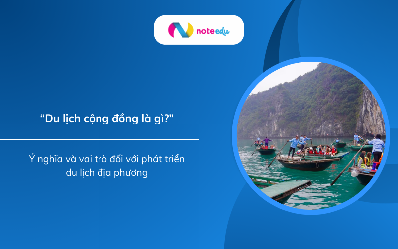 Du lịch cộng đồng là gì