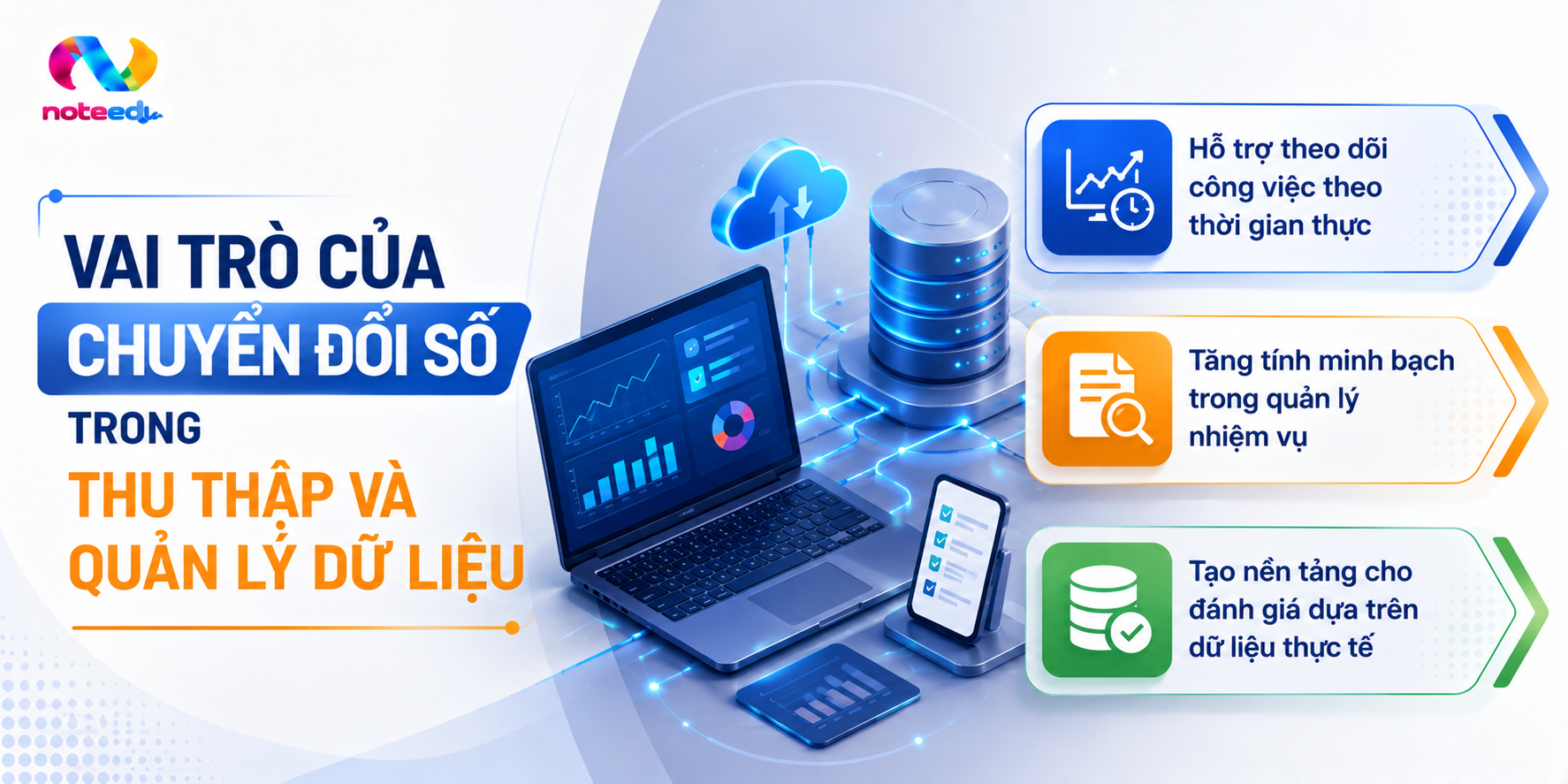 Vai Trò Của Chuyển Đổi Số Trong Thu Thập Và Quản Lý Dữ Liệu