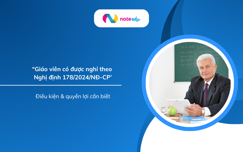 giáo viên có được nghỉ theo nghị định 178 không
