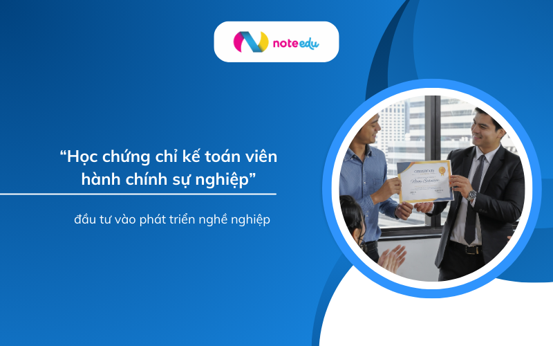 học chứng chỉ kế toán viên hành chính sự nghiệp