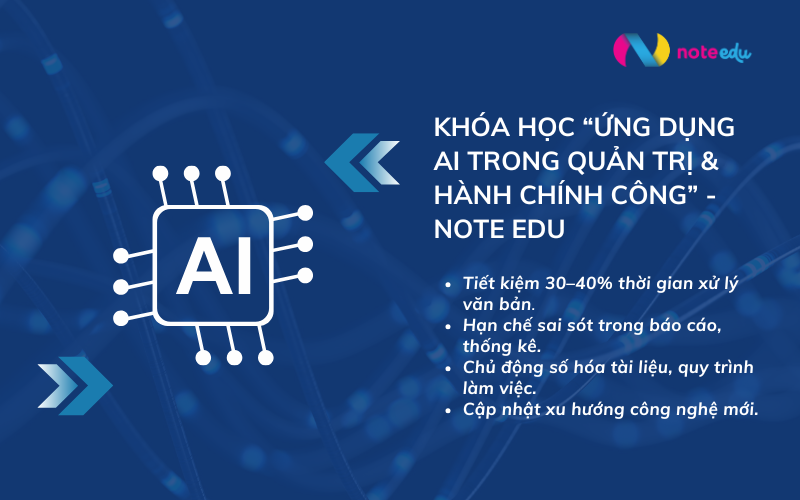 khóa học ai note edu
