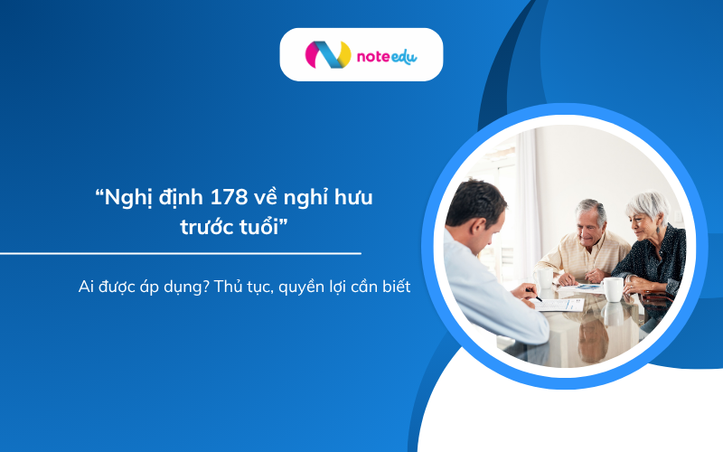 Nghị định 178 về nghỉ hưu trước tuổi