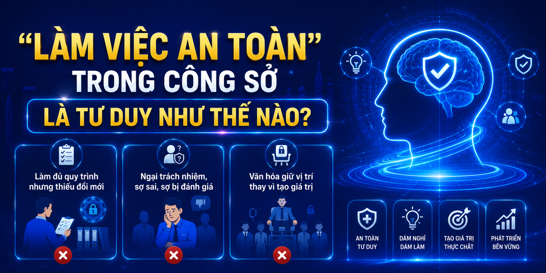 Nghị định 335/2025/NĐ-CP có đang thay đổi tư duy “làm việc an toàn” trong công sở? 3 “Làm Việc An Toàn” Trong Công Sở Là Tư Duy Như Thế Nào?