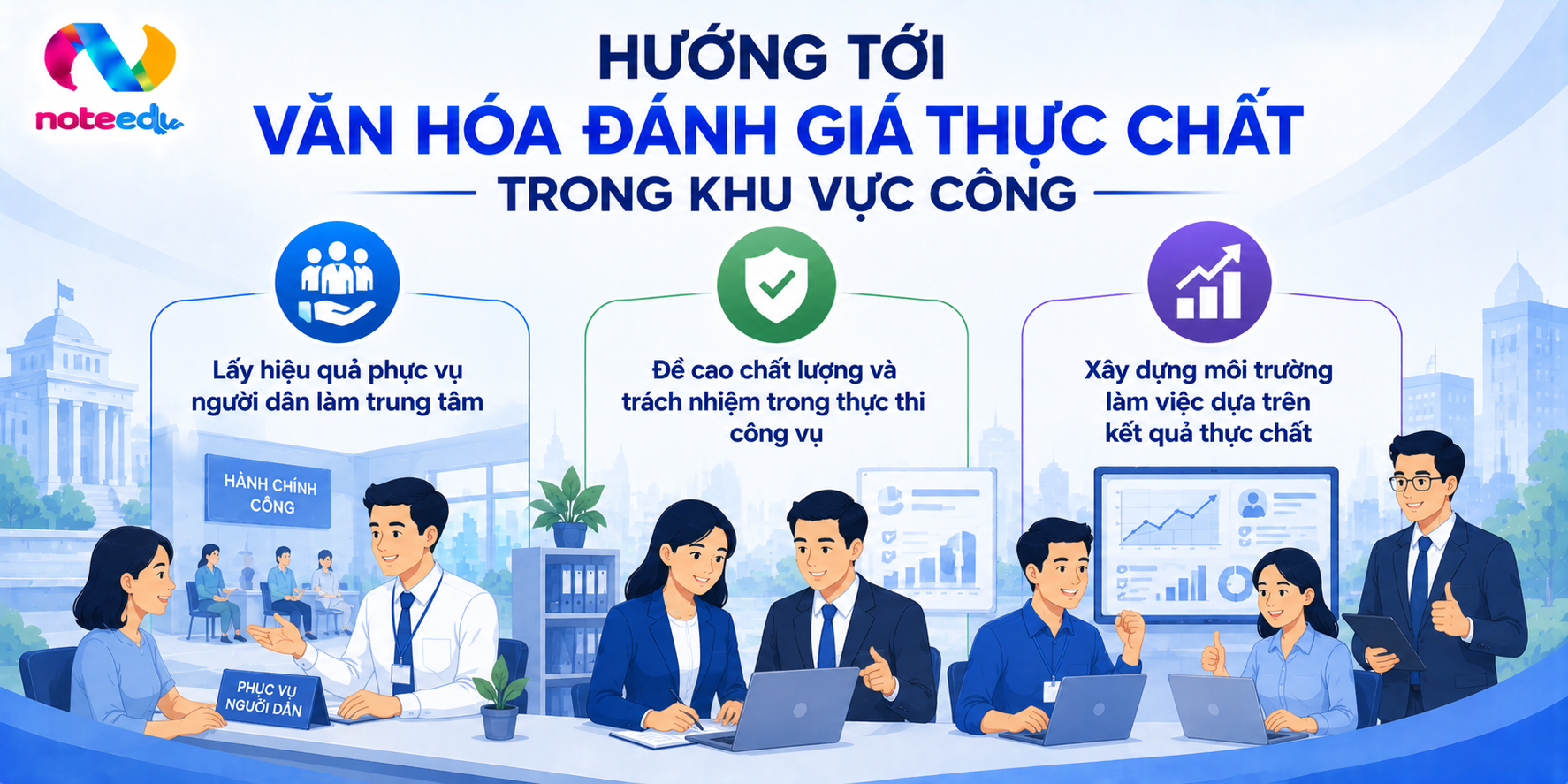 Hướng Tới Văn Hóa Đánh Giá Thực Chất Trong Khu Vực Công