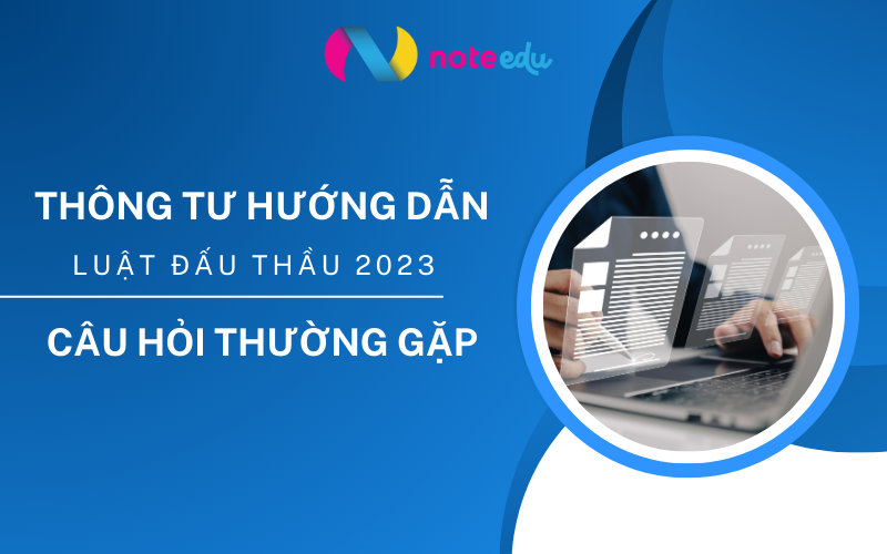 thông tư hướng dẫn luật đấu thầu 2023