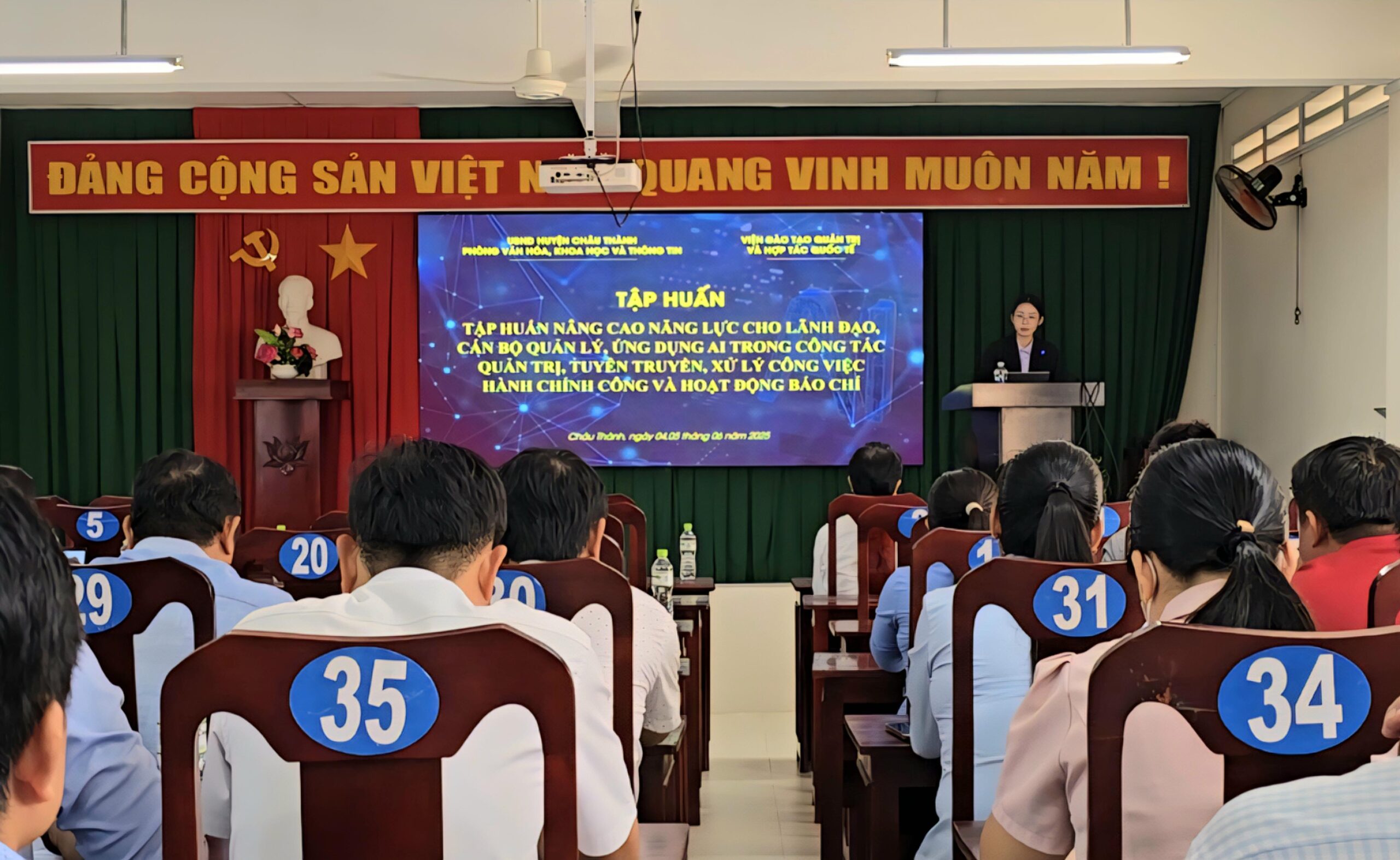 bến tre ứng dụng AI vào cơ quan